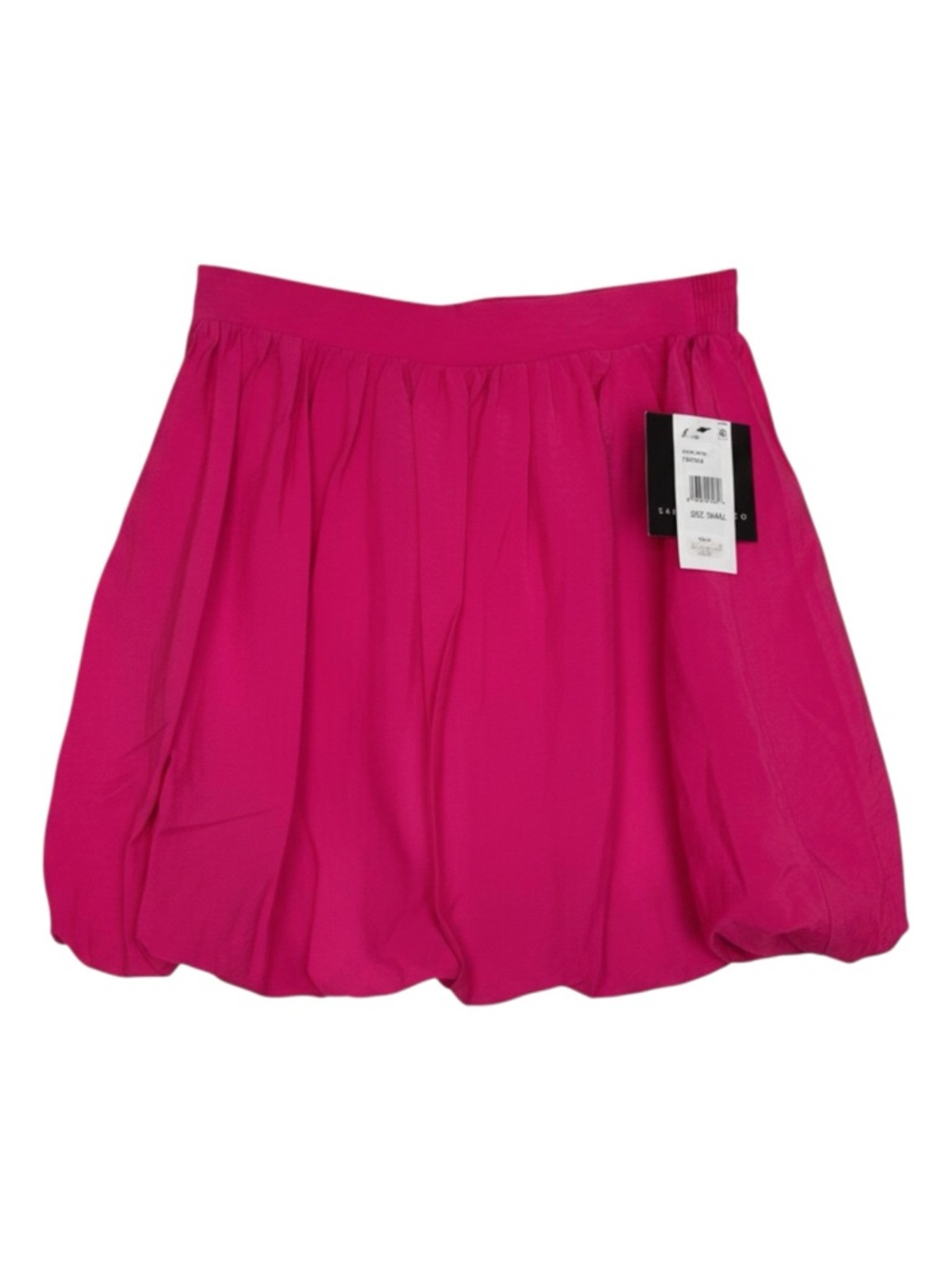 IN San Francisco Bubble Hem Mini Skirt Fuschia Hot Pink Y2K Juniors Small | NWT